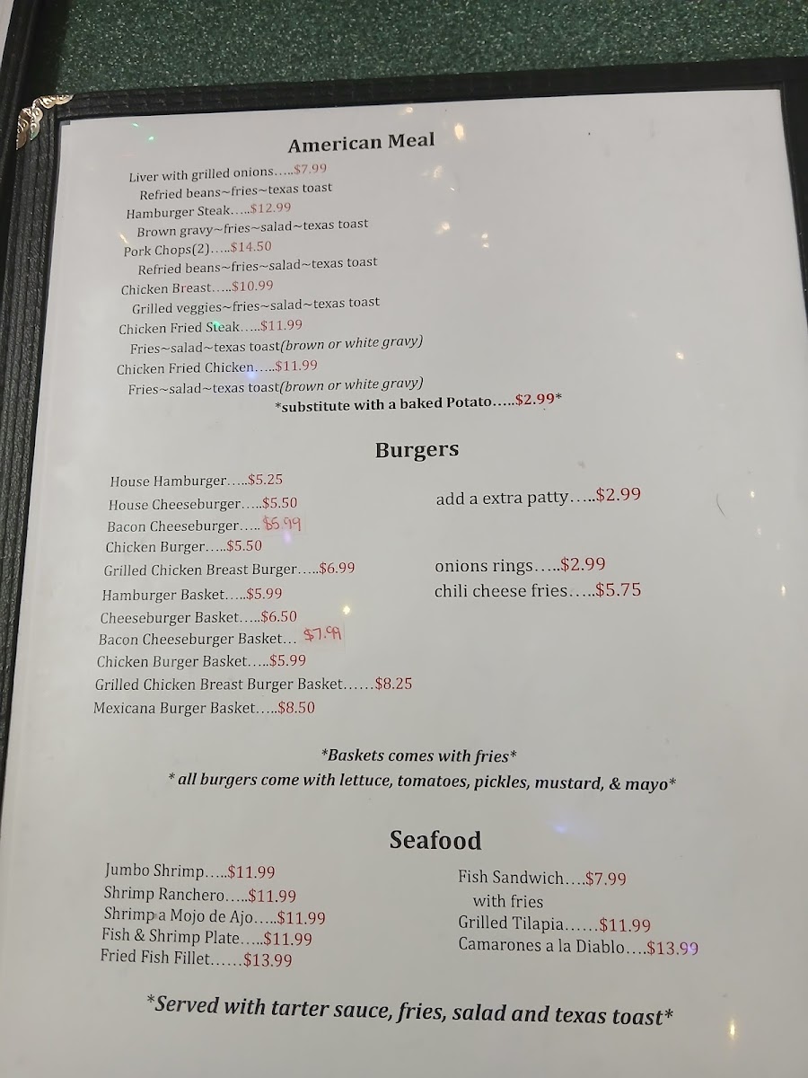 El Patio Cafe Menu - Image 4